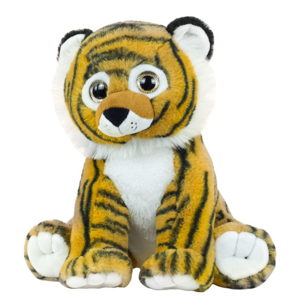 Customised Tiger Plush Mascot With A Yellow Belly - SpotSound Mascots in  Canada / US / Latin America Sizes L (175-180CM)